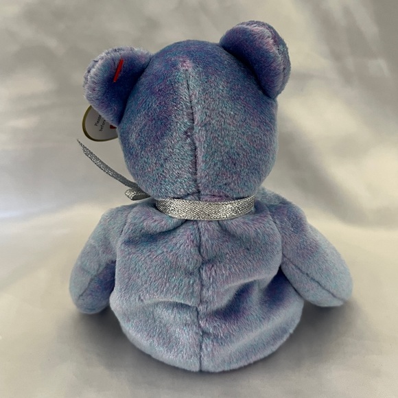 Clubby II Bear - Beanie Baby with Original Tags - Picture 3 of 4